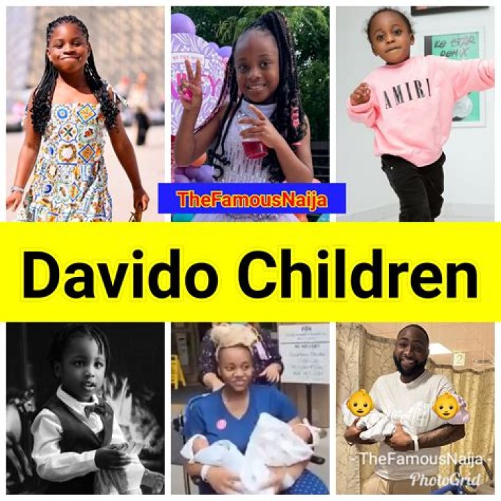 Check Out Photos Of All Davido’s Baby Mama’s And Their Kids