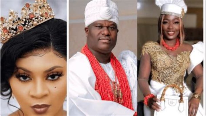 Days After Marrying 5 Women, Two Wives of Ooni of Ife Wrestle Over Parking Space