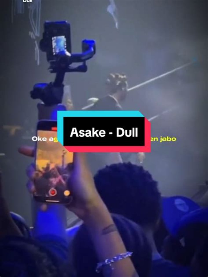 LYRICS: Asake – Dull